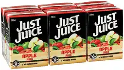 IGA Just Juice 6x200mL Selected Varieties offer