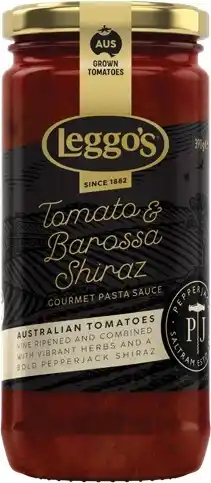 IGA Leggo's Gourmet Pasta Sauce 390g Selected Varieties offer