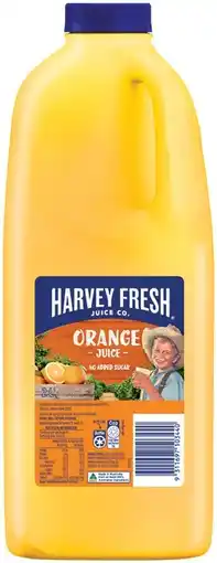 IGA Harvey Fresh Juice 2 Litre Selected Varieties offer