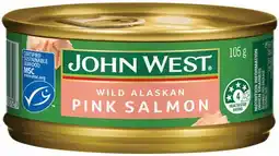 IGA John West Pink Salmon 105g offer