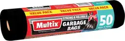 IGA Multix 56 Litre Extra Wide Garbage Bags 50 Pack offer