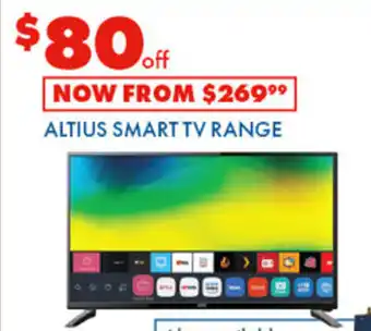 BCF Atlius smart TV Range offer