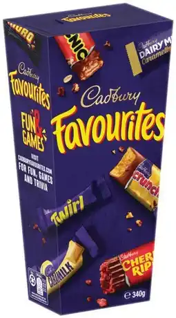 IGA Cadbury favourites offer