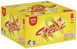 IGA Streets Paddle Pop Cyclone 8 Pack offer