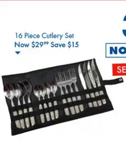 BCF 16 Piece Cutlery Set offer