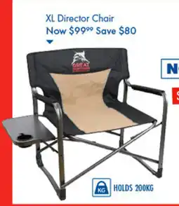 BCF XL Director Chair offer