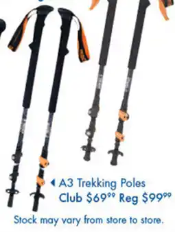 BCF A3 Trekking Poles offer