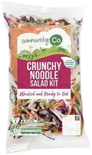 IGA Community Co Crunchy Noodle Salad Kit 450g offer