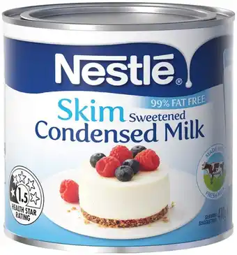 IGA Nestlé Sweetened Condensed Milk 395‑410g Selected Varieties offer