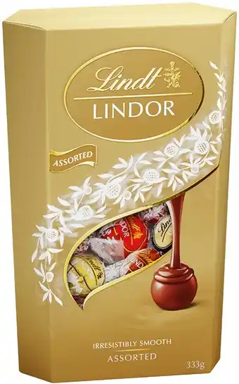 IGA Lindt Lindor Assorted 333g offer