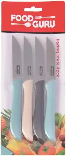 IGA Food Guru Paring Knife 4 Pack offer