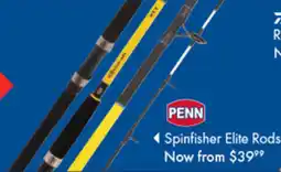 BCF Spinfisher Elite Rods offer