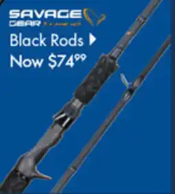 BCF Black Rods offer