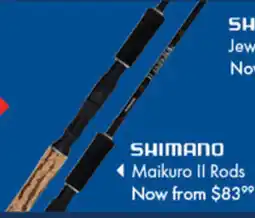 BCF Maikuro II Rods offer