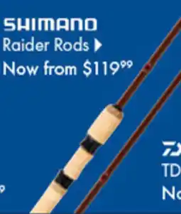 BCF Raider Rods offer