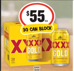 IGA XXXX Gold offer