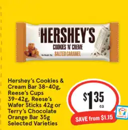 IGA Cookies 'n creme salted caramel offer