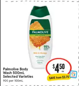 IGA Palmolive body wash offer