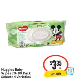 IGA Huggies baby wipes offer