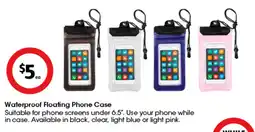 Coles Waterproof Floating Phone Case offer