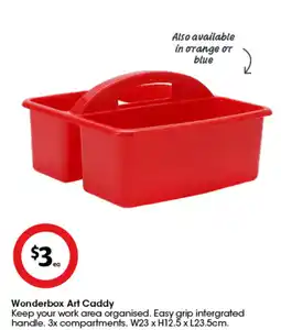 Coles Wonderbox Art Caddy offer