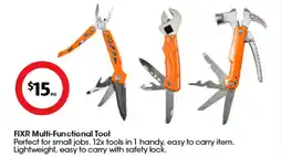 Coles Fixr multi-functional tool offer