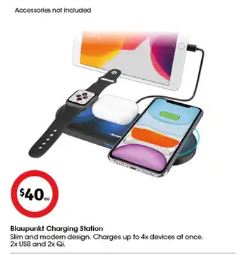 Coles Blaupunkt Charging Station offer