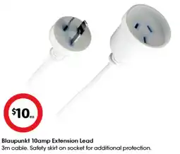 Coles Blaupunkt 10amp Extension Lead offer