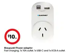 Coles Blaupunkt Power adaptor offer