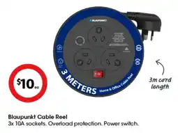 Coles Blaupunkt Cable Reel offer