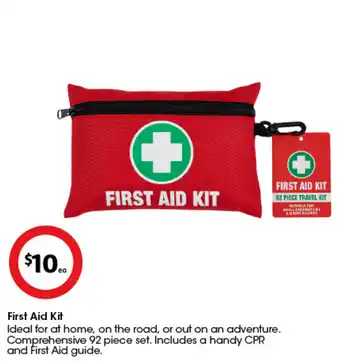 Coles First aid kit offer