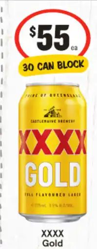 IGA Liquor Xxxx gold offer