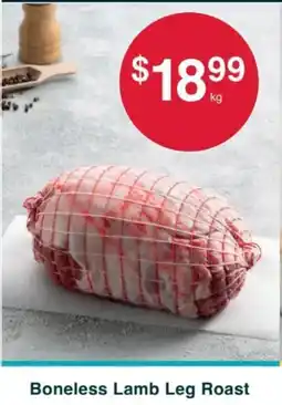 Australian Butchers Store Boneless lamb leg roast offer