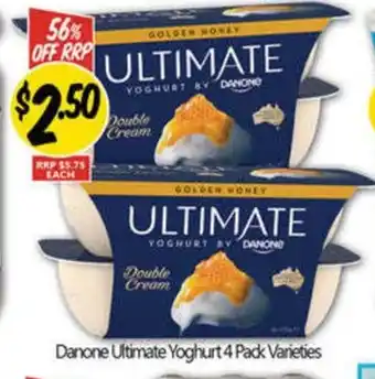 NQR Danone ultimate yoghurt offer