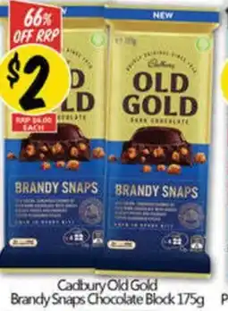 NQR Cadbury old gold brandy snaps chocolate block offer