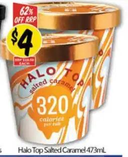 NQR Halo Top Salted Halo Top Salted Caramel 473ml offer