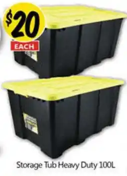 NQR Storage tub heavy duty offer