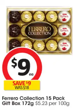 Coles Ferrero Collection Gift Box offer