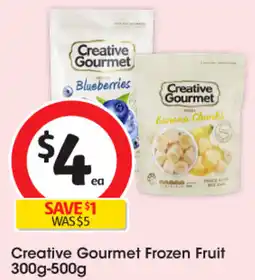 Coles Creative Gourmet Blueberries offer