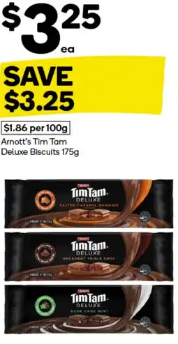 Woolworths Arnott's Tim Tam Deluxe Biscuits offer