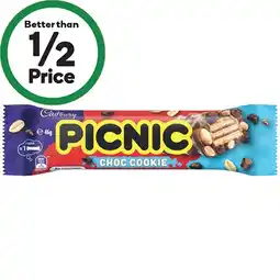 Woolworths Cadbury Medium Bars or Europe Bars 30-55g offer