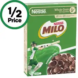 Woolworths Nestle Milo Cereal 330-350g offer