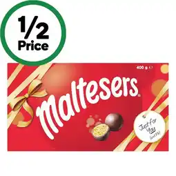 Woolworths Maltesers Gift Box 400g offer