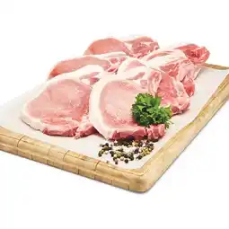 Woolworths Australian Pork Loin Chops offer