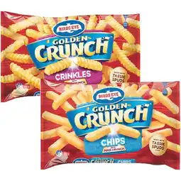 Woolworths Birds Eye Golden Crunch Chips 900g offer