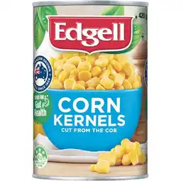 Woolworths Edgell Corn Kernels 420g offer