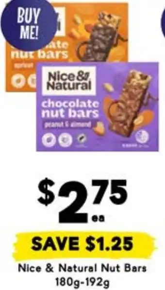 Drakes Nice & Natural Nut Bars offer