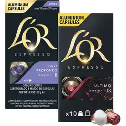 Woolworths L’Or Coffee Capsules Pk 10 offer