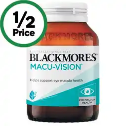 Woolworths Blackmores Macu-Vision Tablets Pk 125 offer