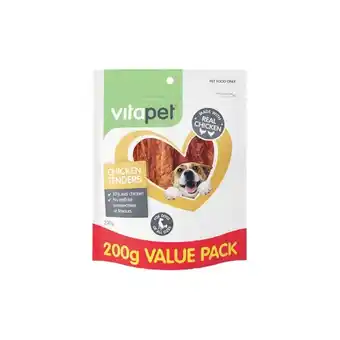 Woolworths Vitapet Chicken Tenders Dog Treats 200g offer